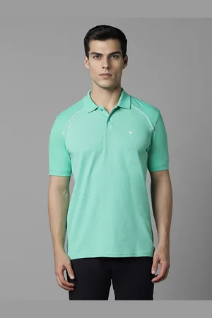 Louis Philippe Men Polo Collar Pockets T-shirt