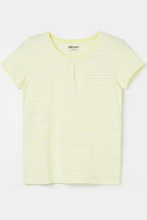 Lifestyle Girls Round Neck Cotton Tshirt