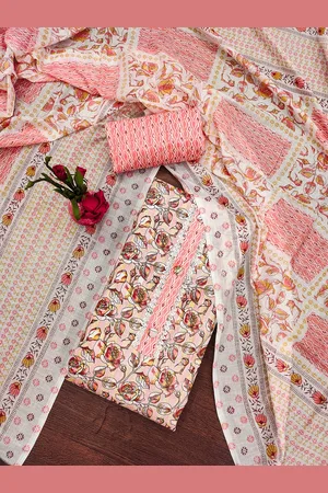Kalini Floral Printed Unstitched Dress Material
