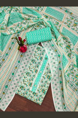 Kalini Floral Printed Unstitched Dress Material