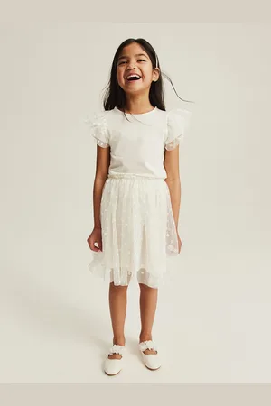 H&M Girls 2-Piece Top And Tulle Skirt Set