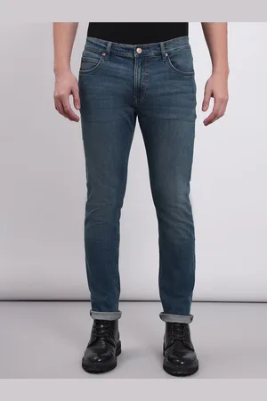 Lee Men Blue Bruce Skinny Fit Clean Look Stretchable Jeans