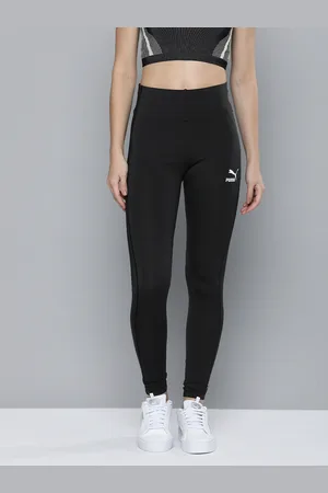 PUMA Women Solid T7 High Waist Tights