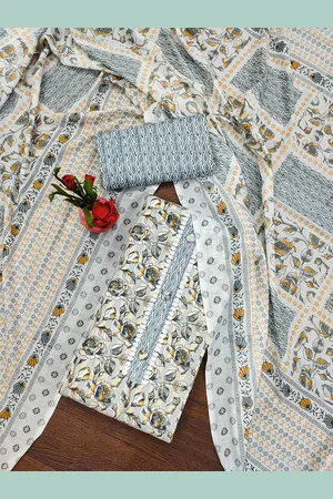 Kalini Floral Printed Unstitched Dress Material
