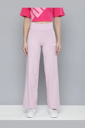 PUMA Women Straight Slim Fit High-Waist Track Pants