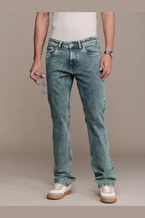 Nautica Men Bootcut Light Fade Stretchable Jeans