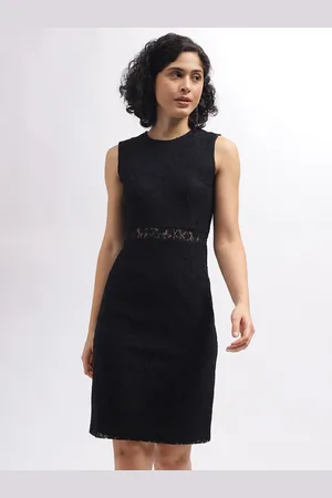 CENTRESTAGE Sleeveless Sheath Knee Length Dress