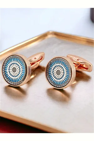 Lucky Jewellery Copper Plated Formal Cufflink