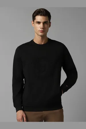 Louis Philippe Self Design Typography Pullover