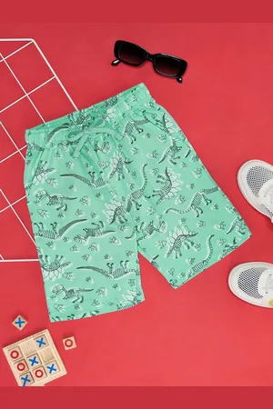 Pantaloons Boys Graphic Printed Pure Cotton Shorts