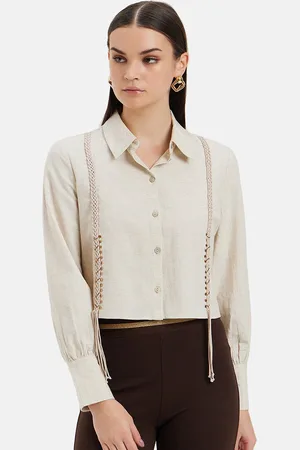 Kazo Standard Opaque Cotton Formal Shirt