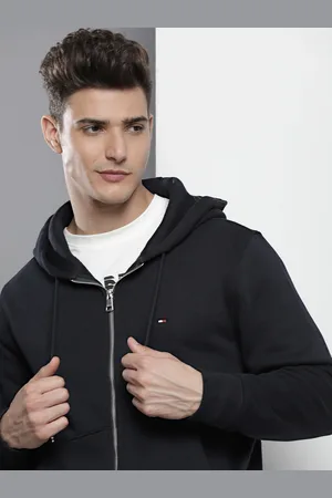 Tommy Hilfiger Solid Hooded Bomber Jacket