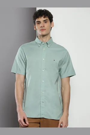 Tommy Hilfiger Short Sleeves Button-Down Collar Casual Shirt