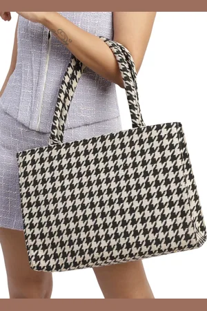 MINI WESST Geometric Printed Bucket Tote Bag