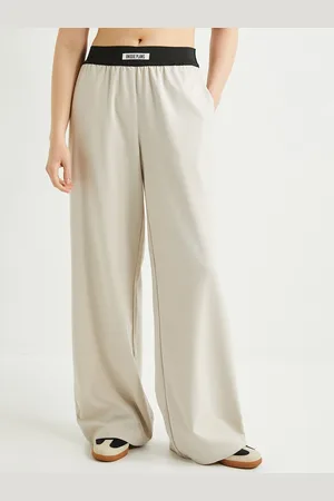Koton Women Flared Parallel Trousers
