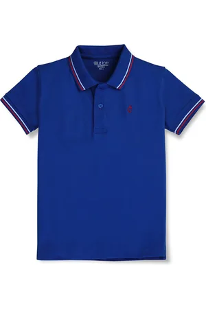 Gini and Jony Boys Polo Collar Cotton T-shirt