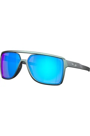 Oakley Men UV Protected Blue Lens Rectangle Sunglasses - 0OO914791471363