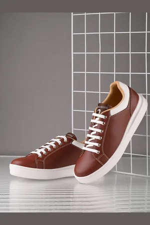 SPYKAR Women Textured Comfort Insole Contrast Sole Lace-Ups Sneakers