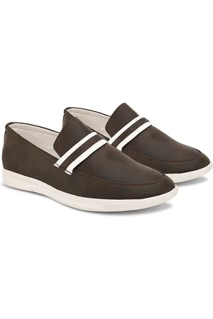 Mast & Harbour Men Striped Lightweight Loafers