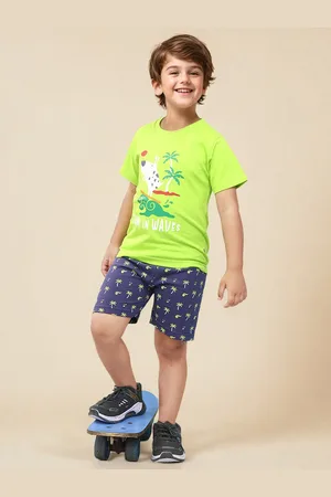 Toonyport Boys Printed T-shirt with Shorts
