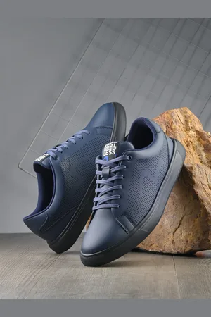 SPYKAR Men Textured Comfort Insole Lace-Ups Sneakers