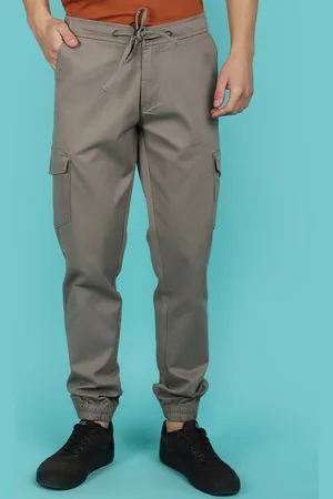 V-Mart Men Mid-Rise Regular Fit Cargo Jogger Trouser