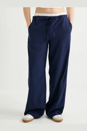 Koton Women Flared Parallel Trousers