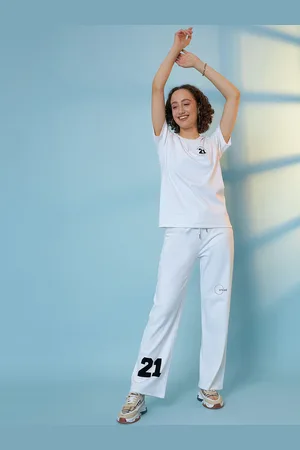 EDRIO Women Cotton Track Pants