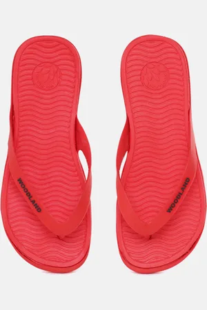 Woodland Men Rubber Thong Flip-Flops