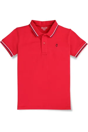 Gini and Jony Boys Polo Collar Cotton T-shirt