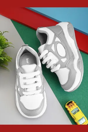 BAESD Kids Colourblocked Round Toe Lightweight Sneakers