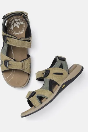 Woodland Men Leather Comfort Sandals