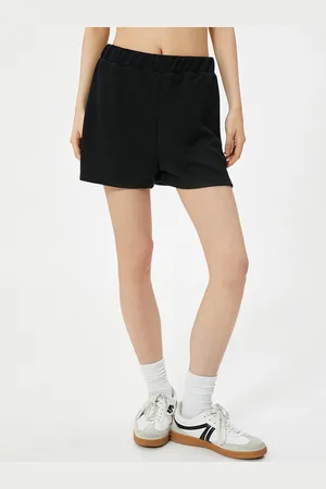 Koton Women Mid Rise Sports Shorts