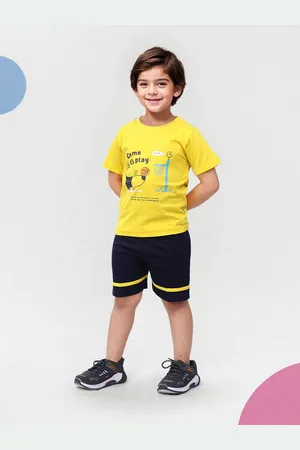 Toonyport Boys Printed T-shirt With Shorts