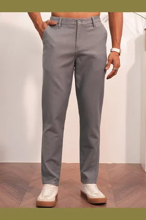 LocoMotive Men Premium Mid Rise Slim Fit Trouser