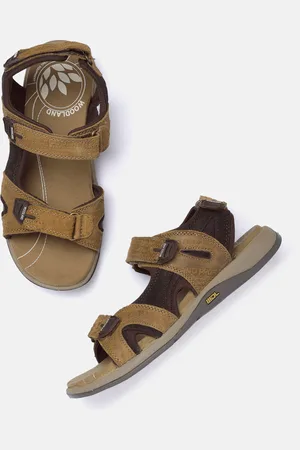 Woodland Men Leather Comfort Sandals