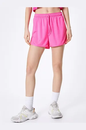 Koton Women High-Rise Sports Shorts