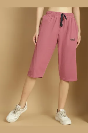 VIMAL JONNEY Women Mid-Rise Sports Shorts