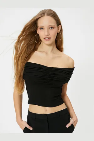 Koton Strapless Sleeveless Opaque Casual Top