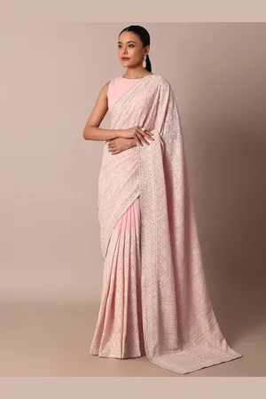 KALKI Fashion Floral Embroidered Saree