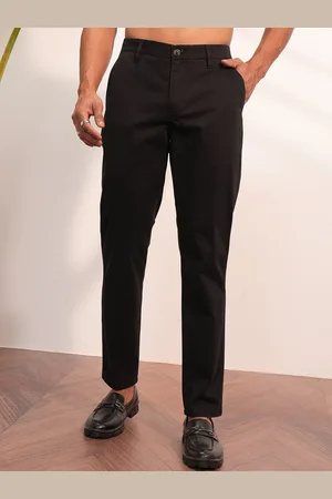 LocoMotive Men Premium Mid Rise Slim Fit Trouser