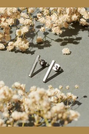 Salty Stainless Steel Studs Earrings
