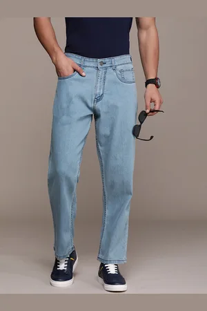 WROGN Men Straight Fit Stretchable Jeans