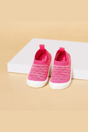 Pantaloons Girls Textured Slip-On Sneakers