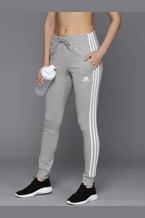 adidas Women 3-Striped French Terry Cuffed Hem Track Pants
