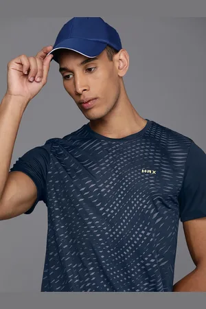 HRX Men Printed Training Rapid-Dry T-shirt