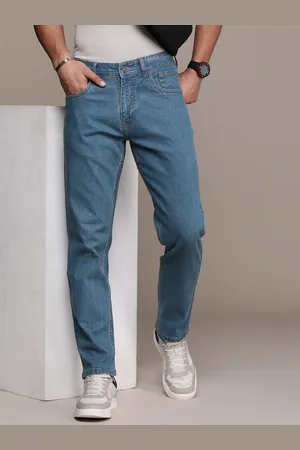 WROGN Men Straight Fit Stretchable Jeans