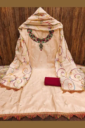 Kalini Embroidered Unstitched Dress Material