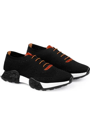 BXXY Men Textured Lace-Up Running Shoes