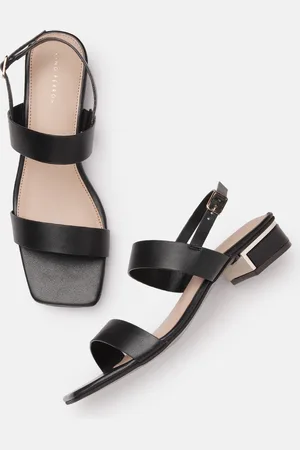 Lino Perros Open Toe Block Heels